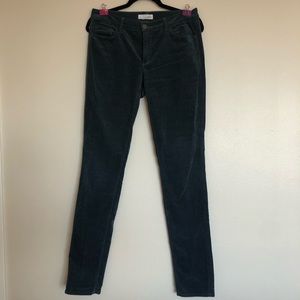 LOFT Modern Skinny Corduroy Blue